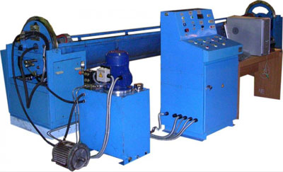 Стенд для гидроиспытаний цилиндров ШГН