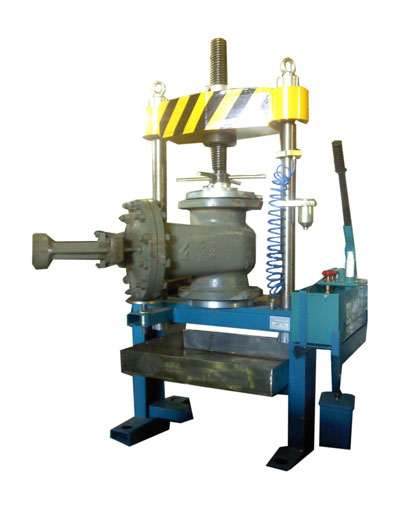 Стенд ручной для гидравлических испытаний трубопроводной арматуры